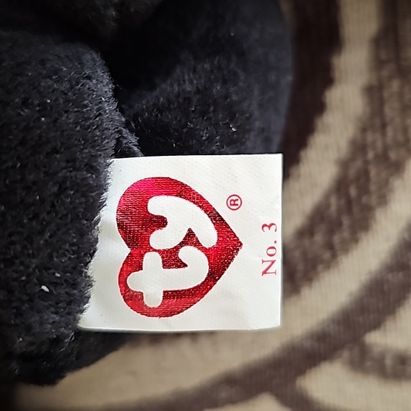 TY DALE EARNHARDT No 3 ORIGINAL BEANIE BABY - Picture 7 of 8